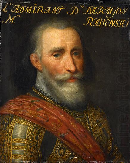 Jan Antonisz. van Ravesteyn Portrait of Francisco Hurtado de Mendoza, admiral of Aragon. china oil painting image